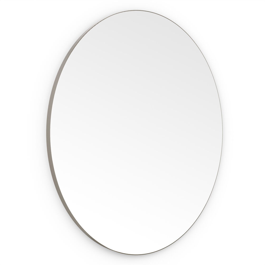 Cutout image of Origins Living Oslo Brushed Bronze 1000mm Round Mirror